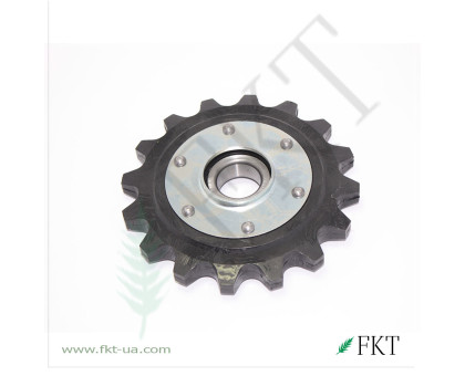 Зірочка з підшипником  Z=16 пласт. (1300998) (1300998)